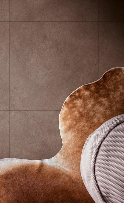 Gresie exterior / interior portelanata rectificata maro 30x60 cm, Marazzi Terratech Vinaccia