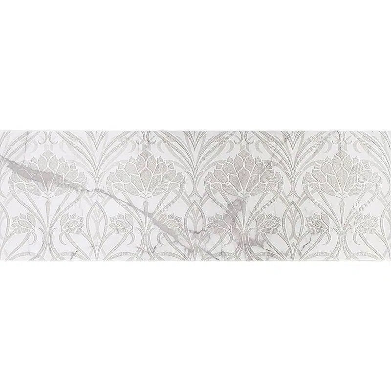 Decor interior alb 40x120 cm, Marazzi Allmarble Wall Statuario Lux Regent