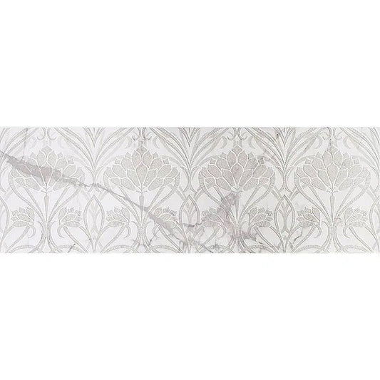 Decor interior alb 40x120 cm, Marazzi Allmarble Wall Statuario Lux Regent