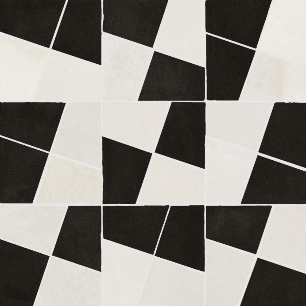 Mozaic 30x30 cm, Marazzi Zellige Gesso/Carbone