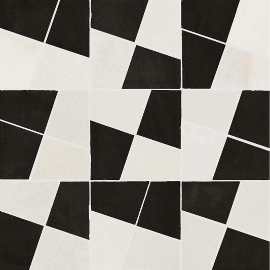 Mozaic 30x30 cm, Marazzi Zellige Gesso/Carbone