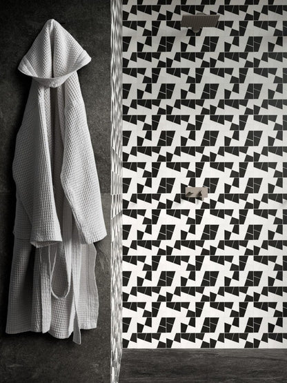 Mozaic 30x30 cm, Marazzi Zellige Gesso/Carbone