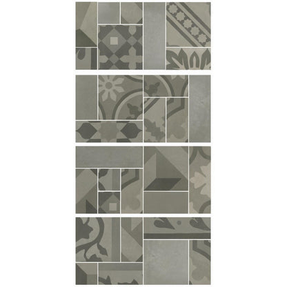 Mozaic 19x38 cm, Marazzi D_Segni Blend Grigio