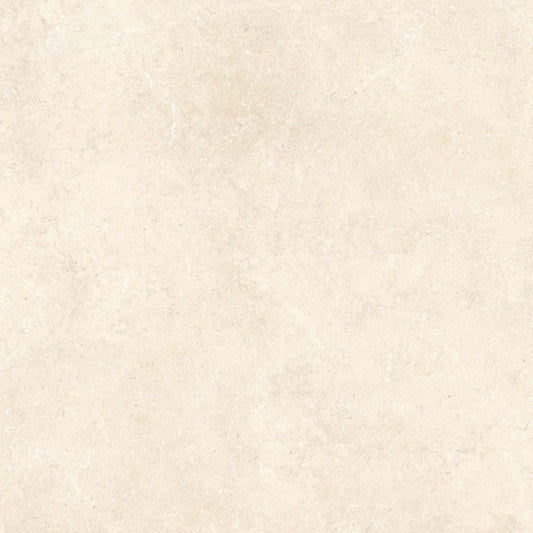 Gresie exterior / interior portelanata rectificata crem 120x120 cm, Marazzi Mystone Limestone Ivory