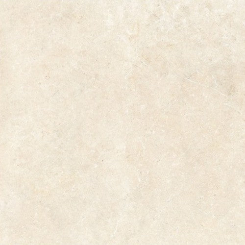 Gresie exterior portelanata rectificata crem 120x120 cm, Marazzi Mystone Limestone Ivory Strutturato