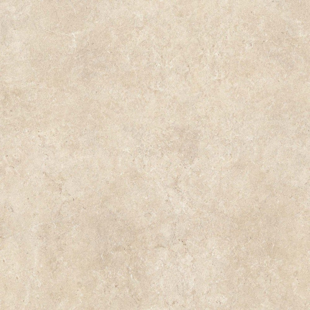 Gresie exterior portelanata rectificata bej 120x120 cm, Marazzi Mystone Limestone Sand Strutturato