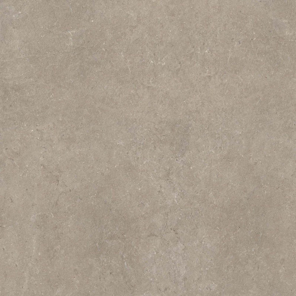 Gresie exterior portelanata rectificata gri 120x120 cm, Marazzi Mystone Limestone Taupe Strutturato