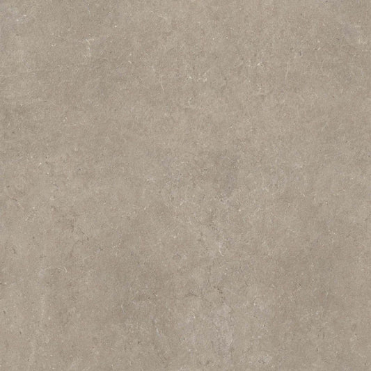 Gresie exterior portelanata rectificata gri 120x120 cm, Marazzi Mystone Limestone Taupe Strutturato