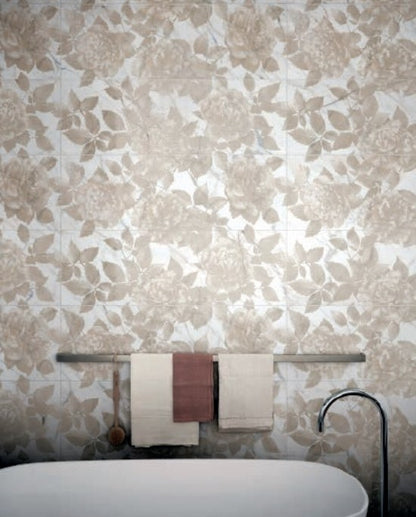 Decor interior alb 80x120 cm, Marazzi Allmarble Wall Altissimo Satin Rose