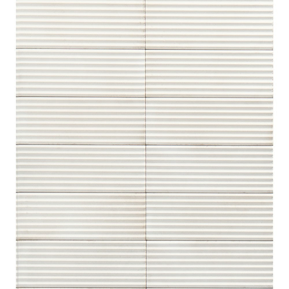 Decor interior bej 7.5x20 cm, Marazzi Rice Natural Strutturato Pleat 3D Lux