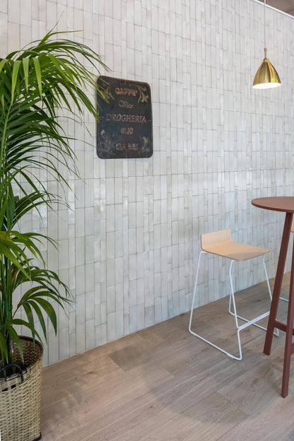 Decor interior bej 7.5x20 cm, Marazzi Rice Natural Strutturato Pleat 3D Lux