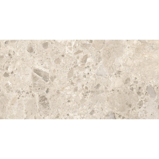 Gresie exterior portelanata multicolora 60x60 cm, Marazzi Puro Caracter Mix Beige Strutturato