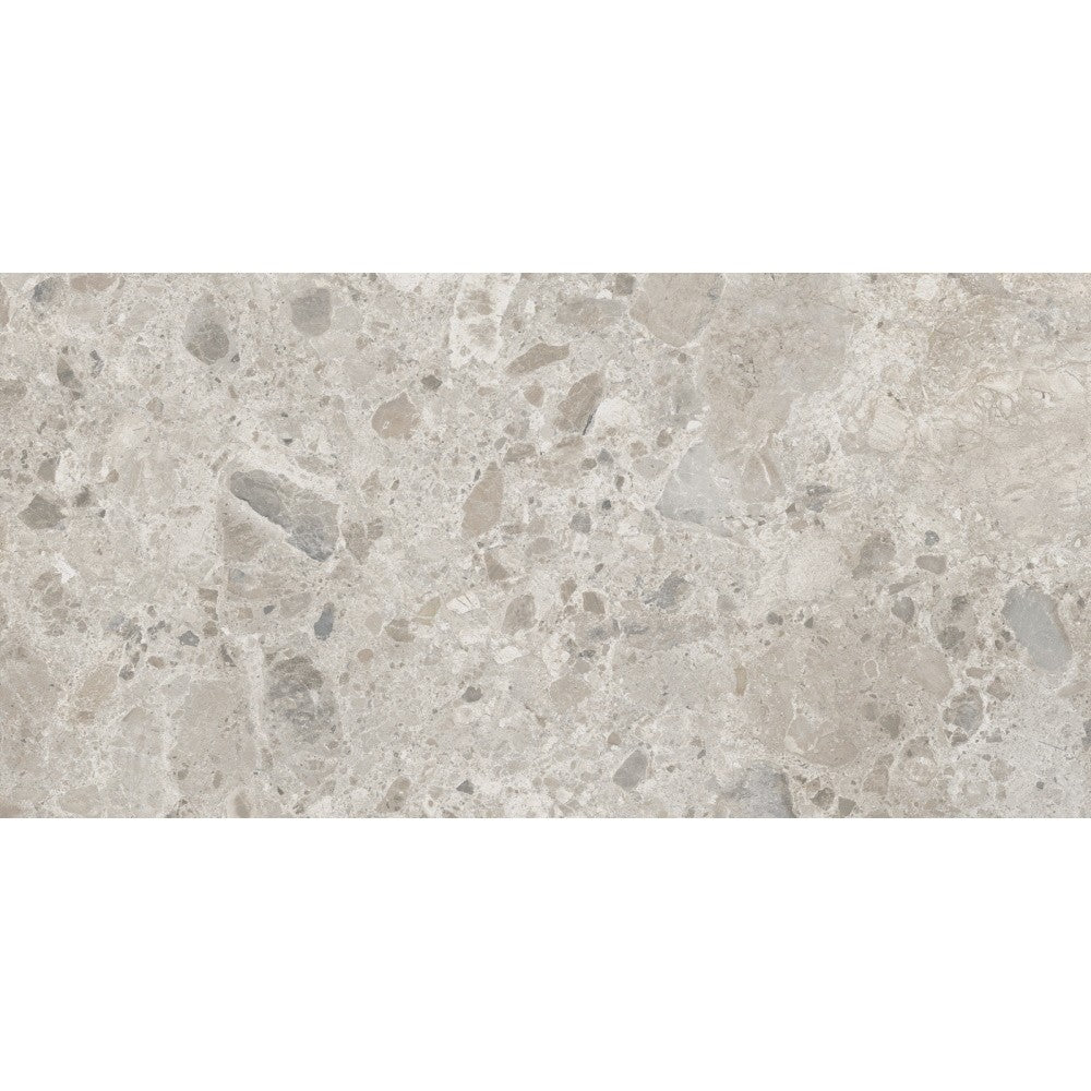 Gresie exterior portelanata multicolora 60x60 cm, Marazzi Puro Caracter Mix Gris Strutturato