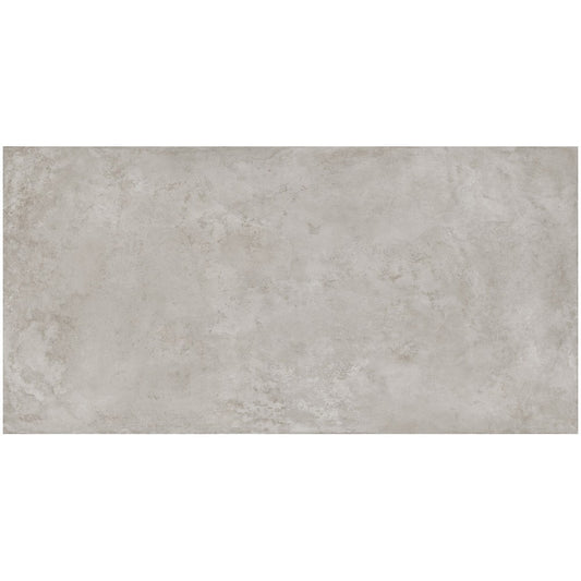 Gresie interior portelanata rectificata gri 60x120 cm, Marazzi Puro Plaza Grey