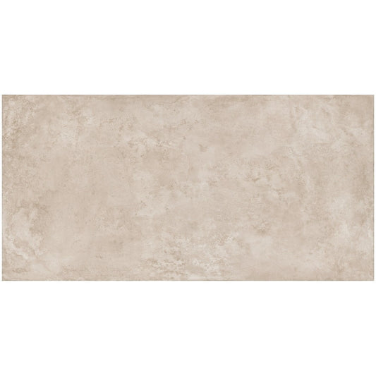 Gresie interior portelanata rectificata bej 60x120 cm, Marazzi Puro Plaza Beige