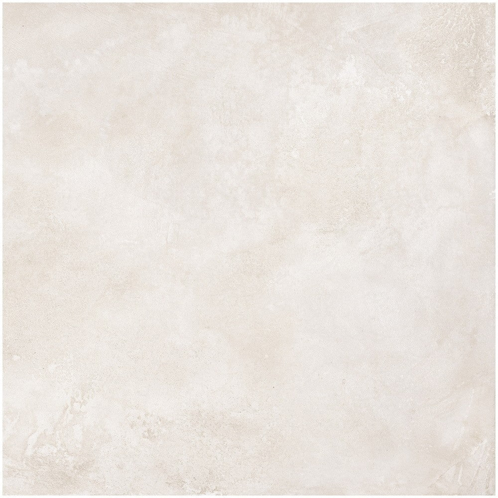 Gresie interior portelanata rectificata alba 60x60 cm, Marazzi Puro Plaza White
