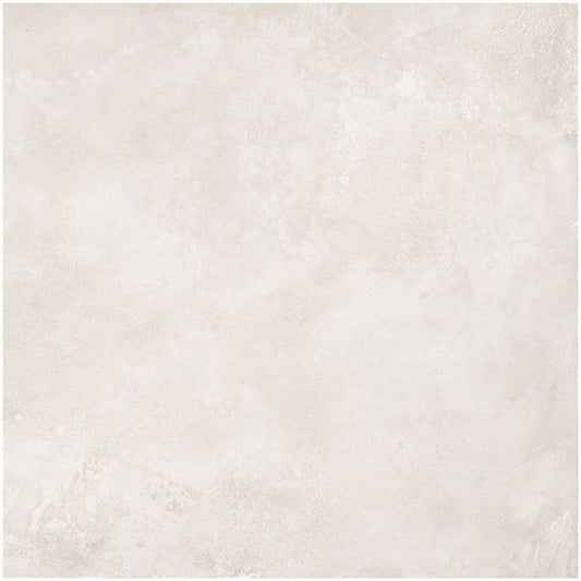 Gresie interior portelanata rectificata alba 60x60 cm, Marazzi Puro Plaza White
