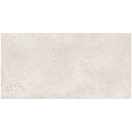 Gresie interior portelanata rectificata alba 30x60 cm, Marazzi Puro Plaza White