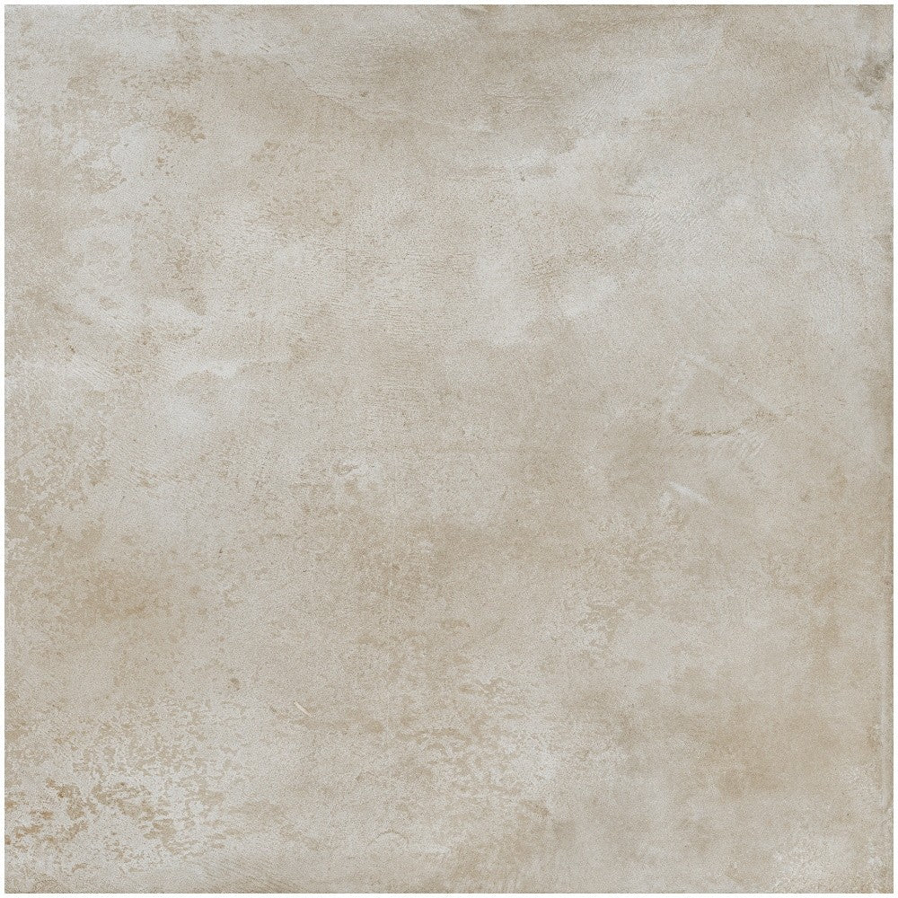 Gresie exterior portelanata rectificata bej/gri 60x60 cm, Marazzi Puro Plaza Multicolor Strutturato