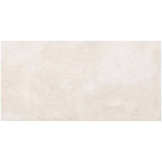 Gresie exterior portelanata rectificata alba 30x60 cm, Marazzi Puro Plaza White Strutturato
