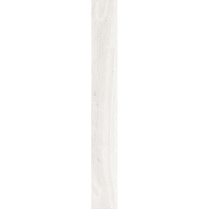 Gresie interior portelanata alba 22x180 cm, Marazzi Puro Oltre White