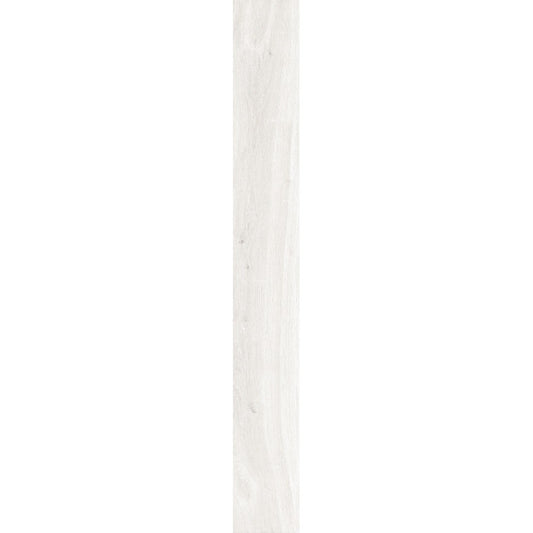 Gresie interior portelanata alba 22x180 cm, Marazzi Puro Oltre White