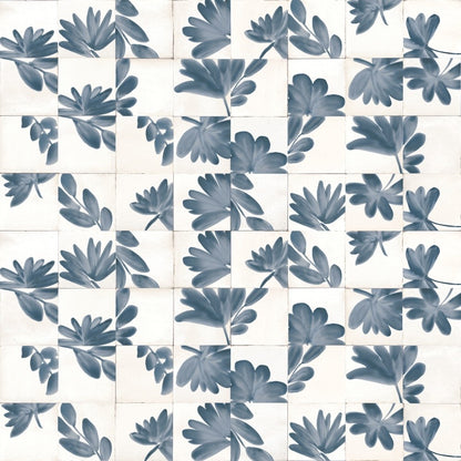 Decor interior alb 15x15 cm, Marazzi Rice Bianco Blossom Lux