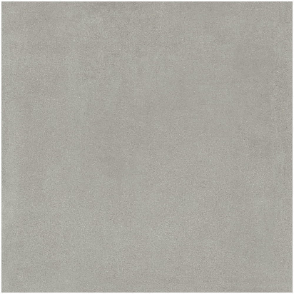 Gresie interior portelanata rectificata gri 120x120 cm, Marazzi Cementum Nickel