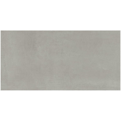 Gresie interior portelanata rectificata gri 60x120 cm, Marazzi Cementum Nickel