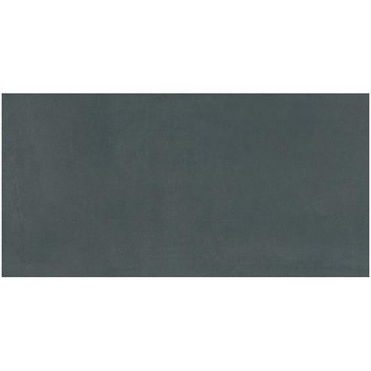 Gresie interior portelanata rectificata gri 60x120 cm, Marazzi Cementum Indigo