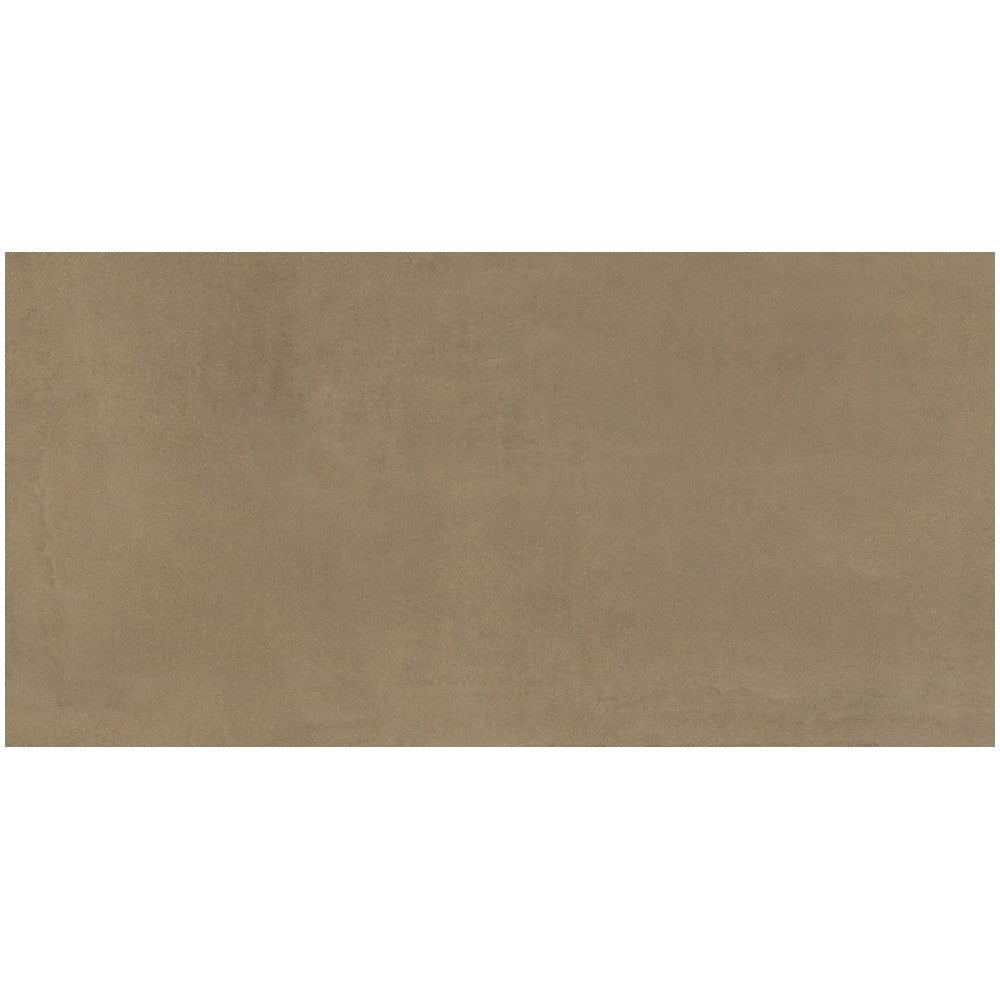 Gresie interior portelanata rectificata maro 60x120 cm, Marazzi Cementum Olive