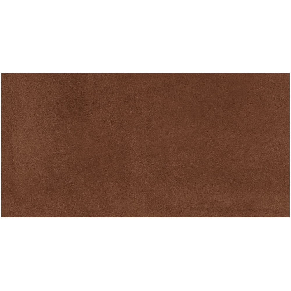 Gresie interior portelanata rectificata maro 60x120 cm, Marazzi Cementum Cotto