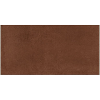 Gresie interior portelanata rectificata maro 60x120 cm, Marazzi Cementum Cotto