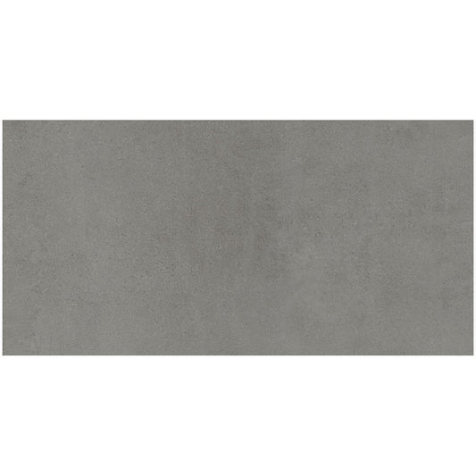 Gresie interior portelanata rectificata gri 30x60 cm, Marazzi Cementum Lead
