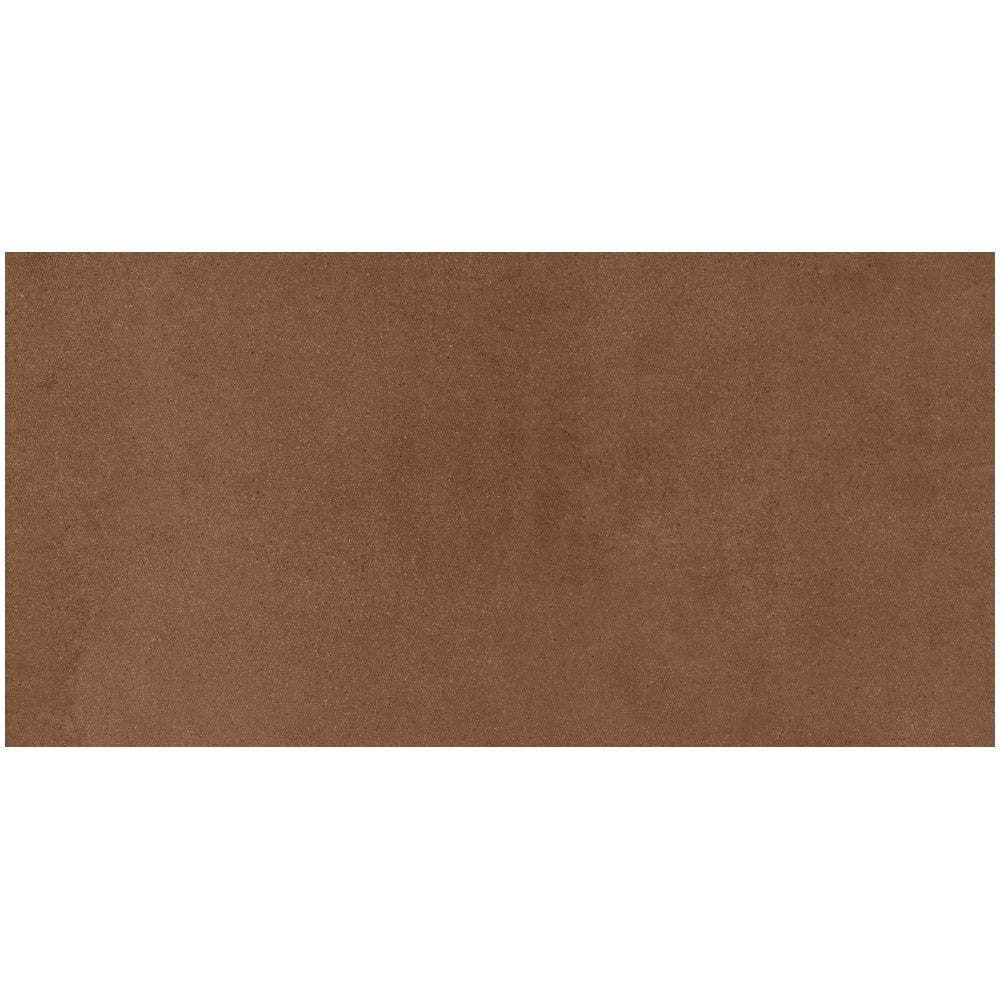 Gresie interior portelanata rectificata maro 30x60 cm, Marazzi Cementum Cotto