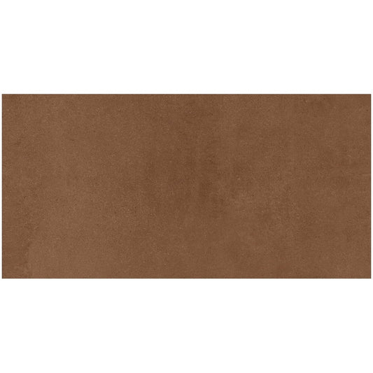 Gresie interior portelanata rectificata maro 30x60 cm, Marazzi Cementum Cotto