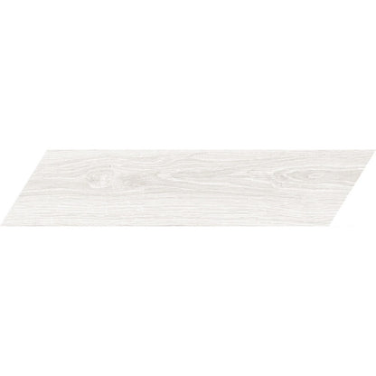 Gresie interior portelanata alba 11x54 cm, Marazzi Puro Oltre White Chevron