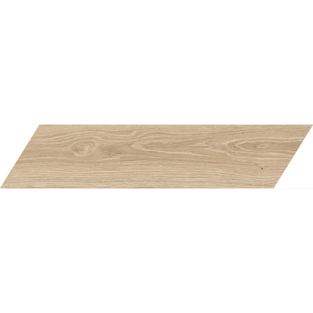 Gresie interior portelanata bej 11x54 cm, Marazzi Puro Oltre Natural Chevron