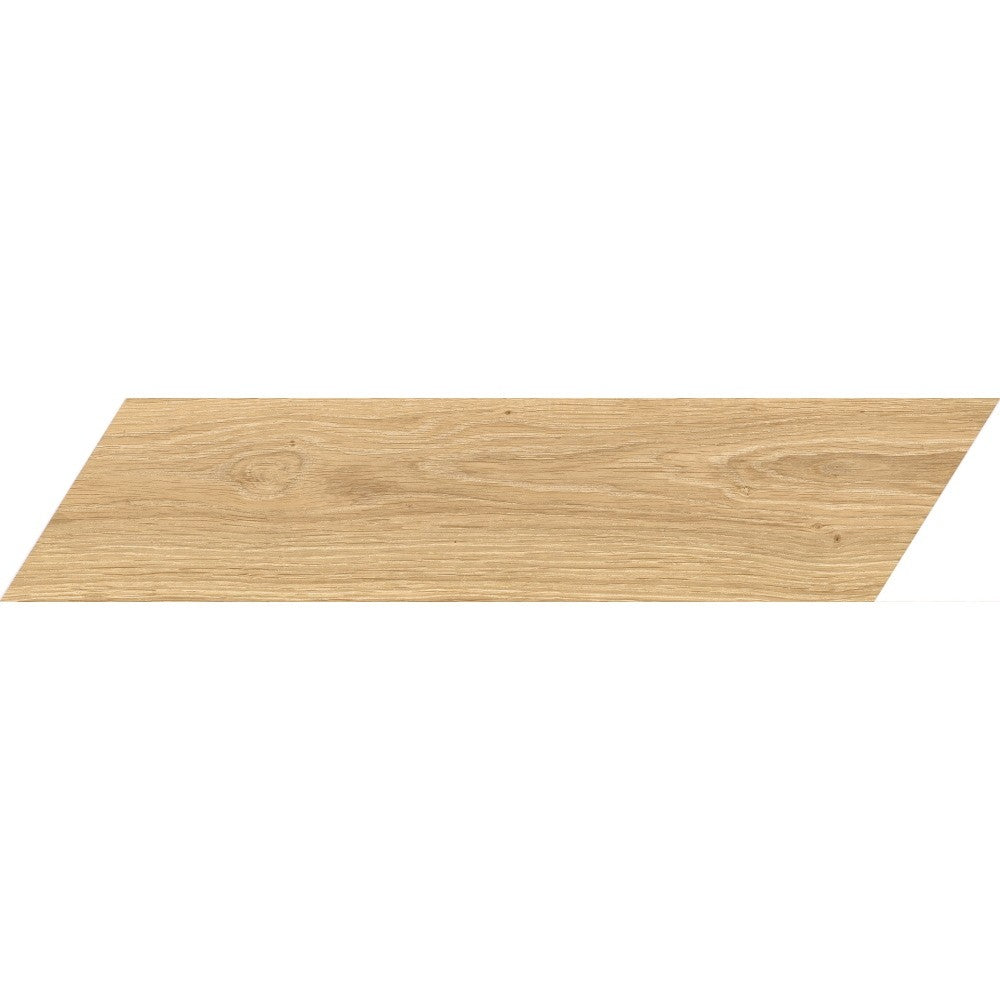 Gresie interior portelanata bej 11x54 cm, Marazzi Puro Oltre Sand Chevron