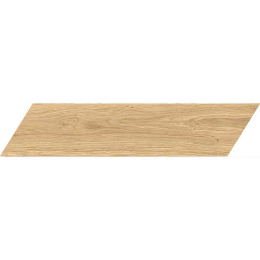 Gresie interior portelanata bej 11x54 cm, Marazzi Puro Oltre Sand Chevron