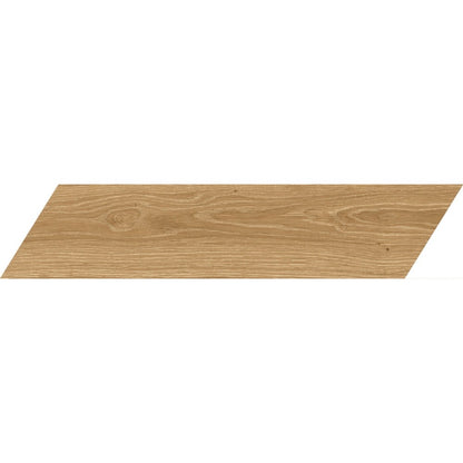 Gresie interior portelanata bej 11x54 cm, Marazzi Puro Oltre Caramel Chevron