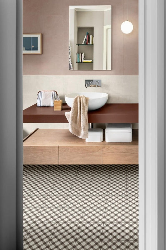 Faianta baie / bucatarie maro 25x76 cm, Marazzi Chill Clay