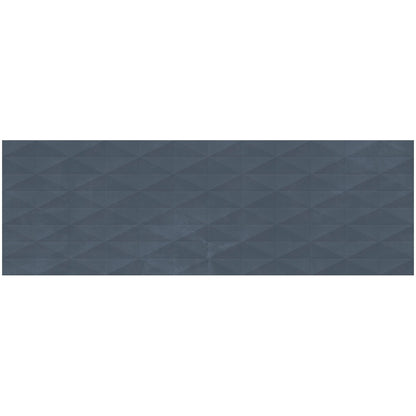Faianta baie / bucatarie albastra 25x76 cm, Marazzi Chill Blue Struttura 3D Diamond