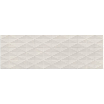 Faianta baie / bucatarie gri 25x76 cm, Marazzi Chill Grey Struttura 3D Diamond