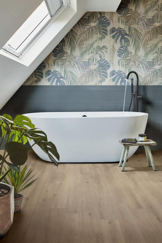 Faianta baie / bucatarie rectificata albastra 40x120 cm, Marazzi Momenti Blu Struttura Duo 3D