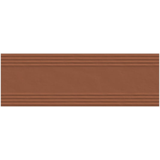 Faianta baie / bucatarie rectificata rosie 40x120 cm, Marazzi Momenti Terracotta Struttura Duo 3D