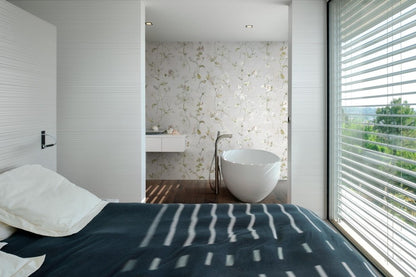 Faianta baie / bucatarie rectificata alba 60x180 cm, Marazzi White Deco Struttura Mikado 3D