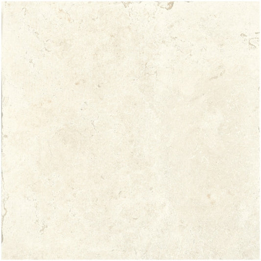 Gresie exterior portelanata rectificata alba 60x60 cm, Marazzi Uniche Ostuni Strutturato