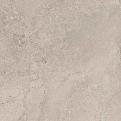Gresie exterior portelanata rectificata gri 60x60 cm, Marazzi Puro Alba Greige Strutturato