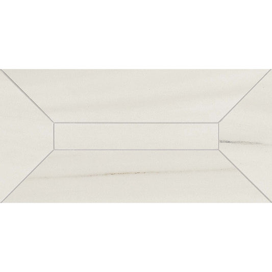 Decor exterior / interior bej 15x30 cm, Marazzi Allmarble Lasa Lux